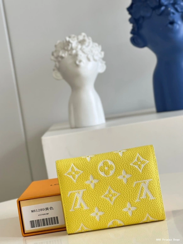 AAA Pruses Bags Vuitton Louis VICTORINE Wallet 0718
